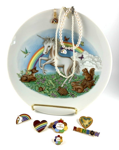 Spille ragazze arcobaleno - spille,