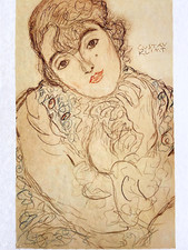 Gustav Klimt Litografia COA