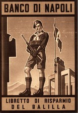 FASCISMO - Banco di Napoli -