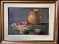 QUADRO DIPINTO NATURA MORTA DELFINA RAVERA 1927