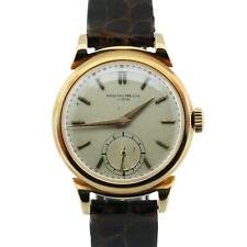 Orologio VINTAGE Patek Philippe Calatrava oro giallo 18 carati pelle 34 mm manuale 1491