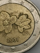 Moneda 2 Euros Finlandia 2001