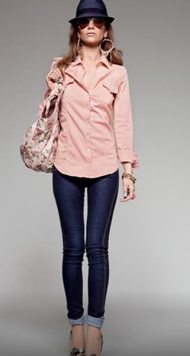 Camicia beige denny rose m - rose,