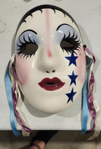Maschera ceramica vintage