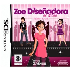 ZOE DISENADORA DE MODA Fashion e Chic - NINTENDO DS - NUOVO COPERTINA SPAGNOLO