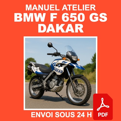 Manuel atelier bmw 650 - atelier, gs
