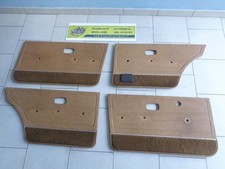 KIT 4 PANNELLI PORTA VOLKSWAGEN GOLF MK1 - 4 PORTE - MARRONI - ORIGINALI