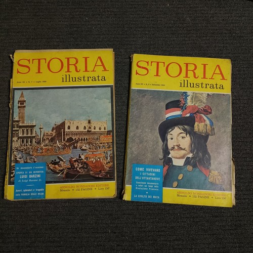 Lotto riviste storia - lotto, 2