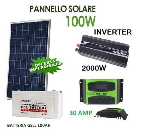 Kit fotovoltaico 1kw - kit,