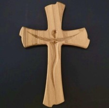 Wooden cross 20 cm Catholic