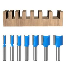 7 Pezzi Set Frese per Legno