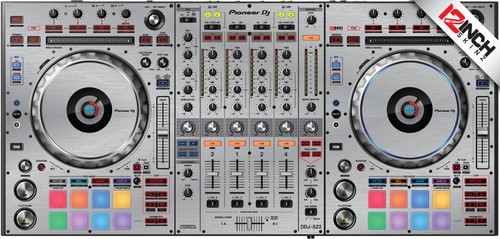 Pioneer ddj sz2 skin - ddj-sz2, argento