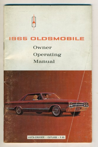 Oldsmobile 1965 owner manual - owner,