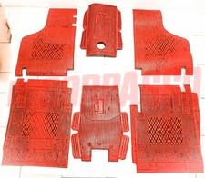 TAPPETI GOMMA INTERNI ROSSI