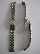 CINTURINO ACCIAIO SEMI PIENO  ANSA DRITTA 22 mm. 99/80 NUOVO