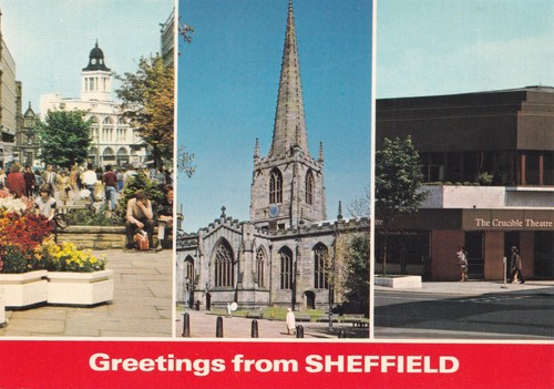 Postcard sheffield - sheffield,