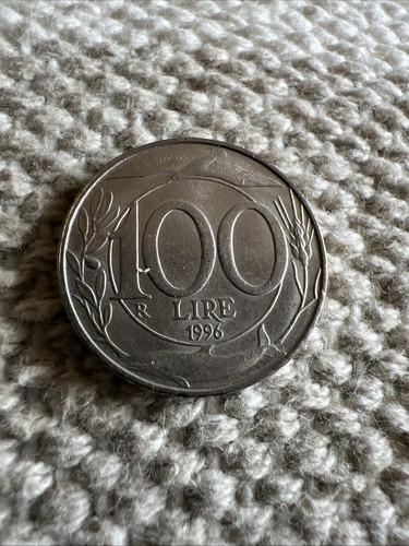 Moneta 100 lire - 100, 1996