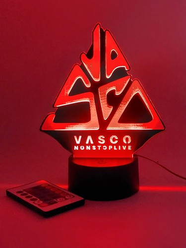 Vasco rossi lampada led - lampada,