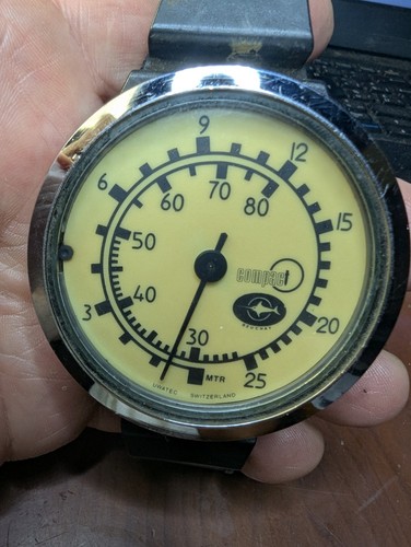 Profondimetre vintage uwatec - profondimetre,