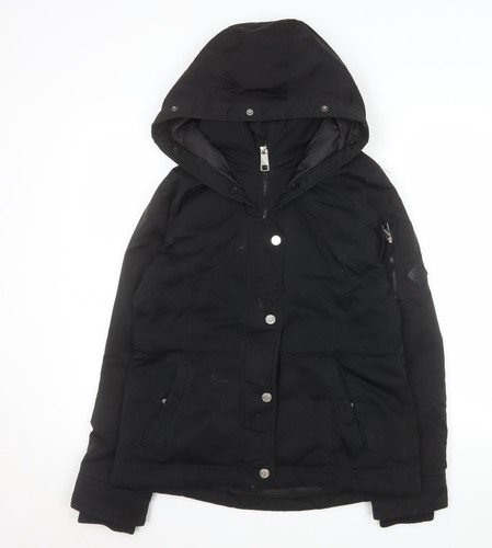 Hollister donna nero piumino - hollister,