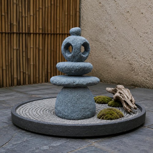 Pezzi pietre zen artificiali - zen,