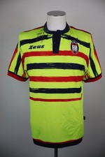 ZEUS FC CROTONE N 12 MAGLIA CALCIO UOMO L SOCCER MAN JERSEY VINTAGE PORTIERE