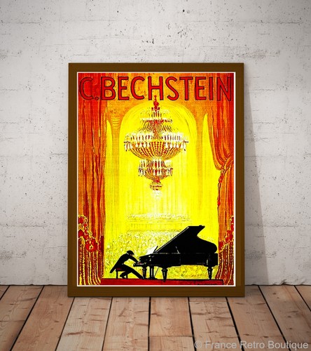 Poster francese pianoforte - , c