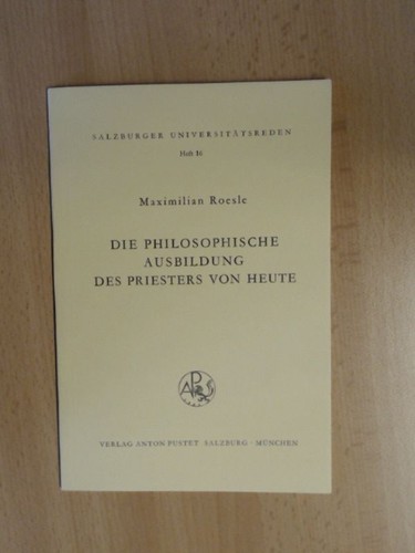 Die philosophische ausbildung - philosophische,