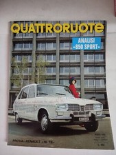 1968 05 QUATTRORUOTE MAGGIO