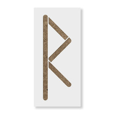 Stencil per rune Futhark