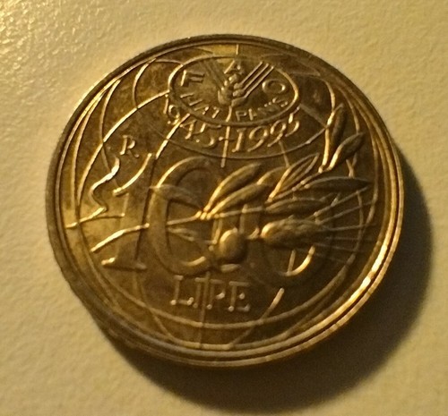 Moneta 100 lire - 100,