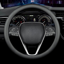 New Coprivolante in Pelle Nappa, Antiscivolo, Traspirante, Universale 15"/Circa 