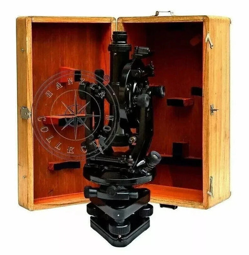 Teodolite con scatola legno - teodolite,