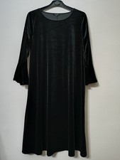 Abito nero in velluto