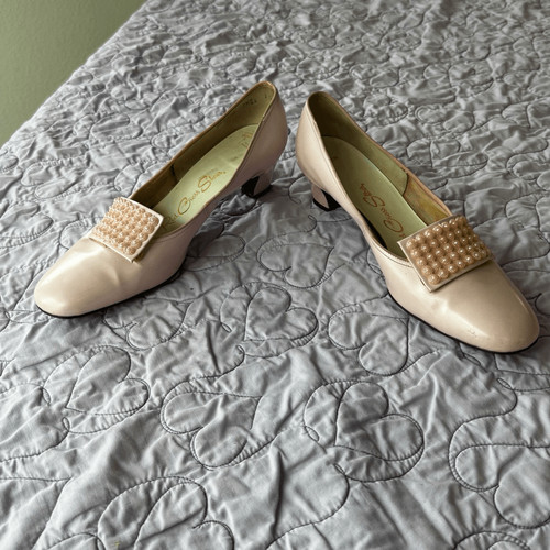 Scarpe vintage croce - vintage, rossa