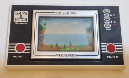 Nintendo game and watch - and,