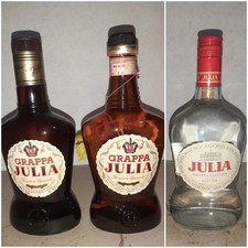 3 GRAPPA JULIA - RISERVA SPECIALE 40° - Classica 42% 2 da 70cl E 1 da 75cl 