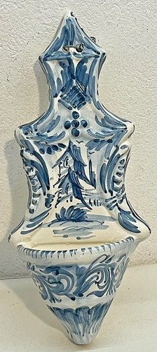 Acquasantiera ceramica parete - ceramica,