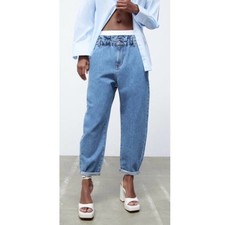 Zara Baggy Fit sacchetto di