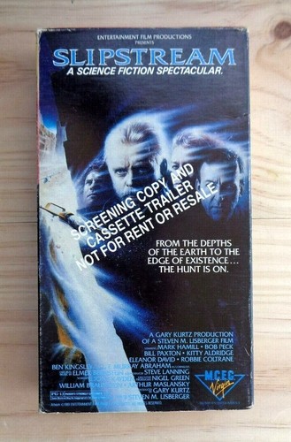 Slipstream promo screener vhs - screener,