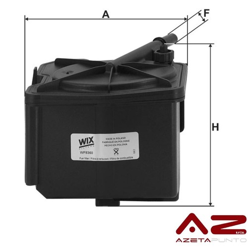 Filtro carburante gasolio - carburante, per