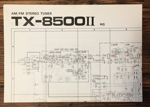 Pioneer 8500 ii - pioneer, tx-8500