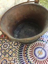 ANTICO PAIOLO IN RAME INIZI