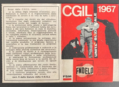 Tessera l 1967 - g.g.i.l.,