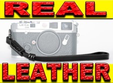 HAND WRIST STRAP GENUINE LEATHER ADATTO A SAMSUNG NX210 NX20 NX200 NX11 NX100 NX