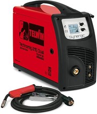 TELWIN SALDATRICE INVERTER TECHNOMIG 215 DUAL SYNERGIC- MMA- MIG-MAG-TIG DC LIFT