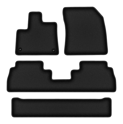 Set tappetini auto - velour, neri
