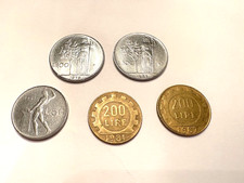 MONETE ITALIANE - LOTTO DI 5 -