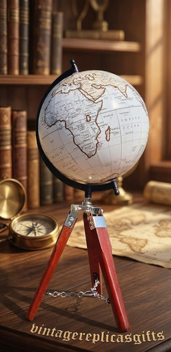 Mappamondo stile antico con
