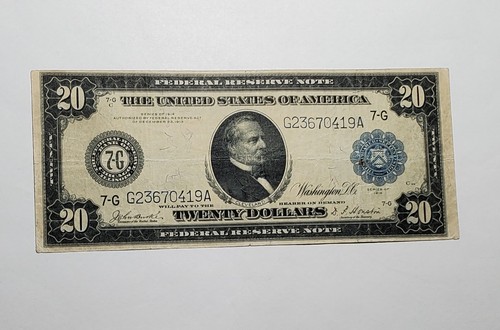 Banconota dollari 1914 - 20,
